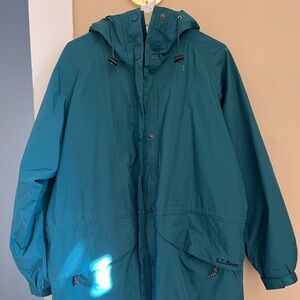 LL Bean Gore-Tex jacket for women size Large.